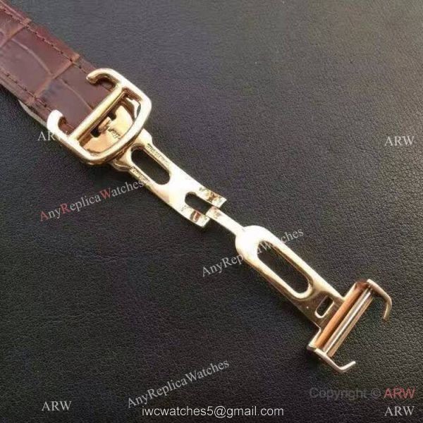 Copy Swiss Cartier Louis Moon Phase Watch Rose Gold