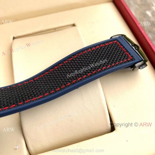 Copy Omega Seamaster Planet Ocean Deep Black GMT Watches Black Dial