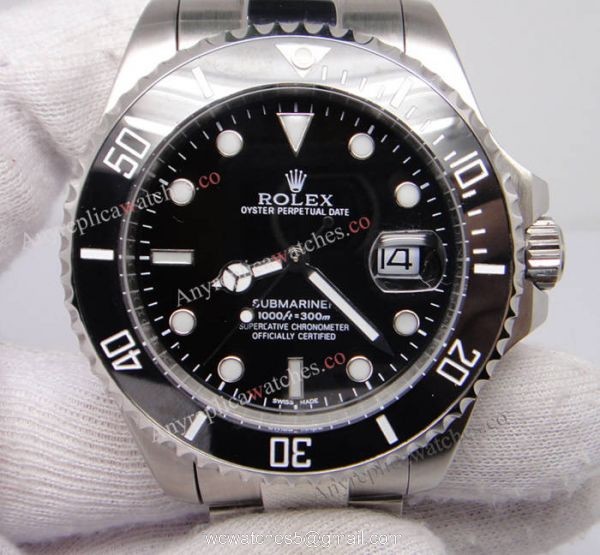 High Quality Replica 41mm Rolex Submariner Watches Stainless Steel Ceramic Bezel