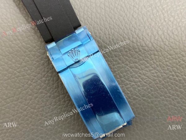 New Rolex Daytona Rubber Strap Replica Watch Stainless Steel Leopard Dial