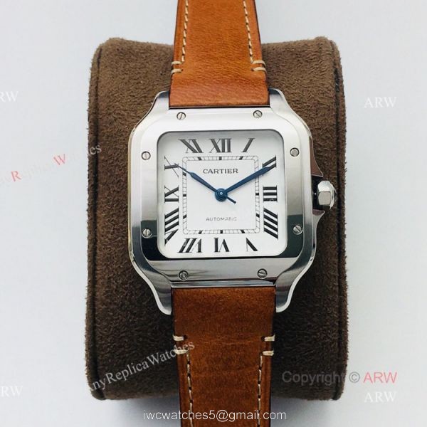 1:1 BV Factory Cartier Santos Cartier Watch Copy QuickSwitch Band