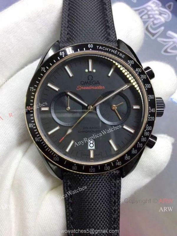 Japan Grade Omega Dark Side Of The Moon Copy Watches Gray Dial