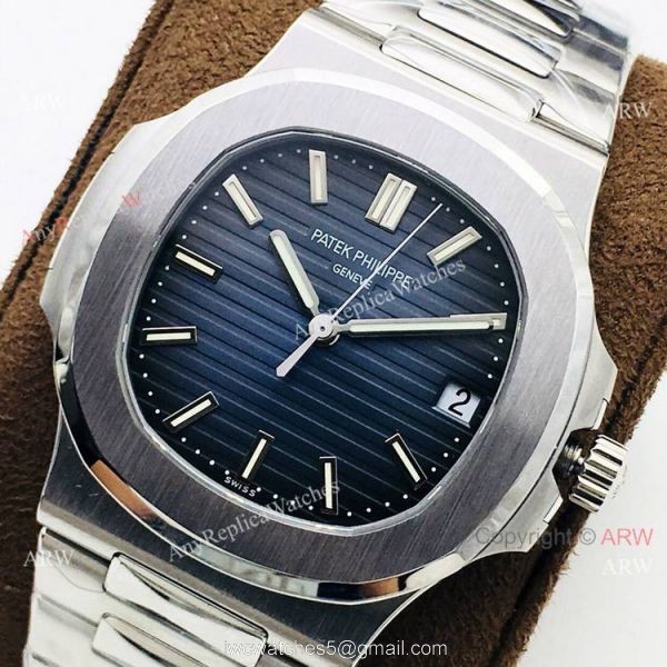 Highest Quality Patek Philippe Nautilus PPF V4 Watch Stainless Steel Blue Dial