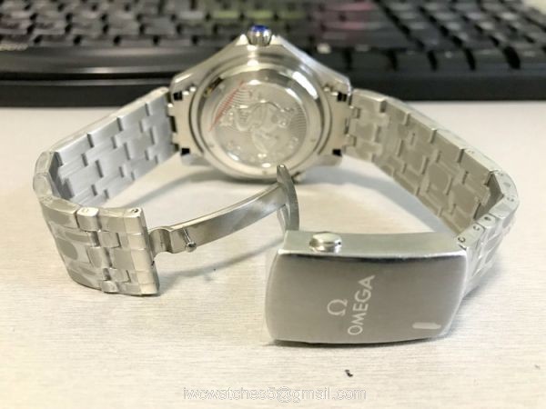 Omega Seamaster 300 Replica 007 50th Anniversary Watch Black Ceramic Bezel