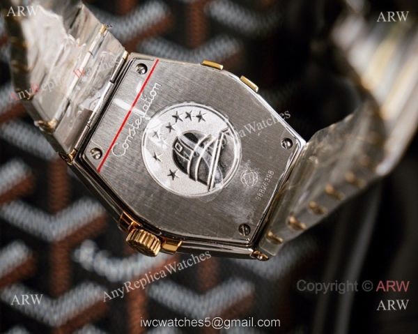 Copy Omega Constellation Double Eagle Gold Watch Quartz 36mm