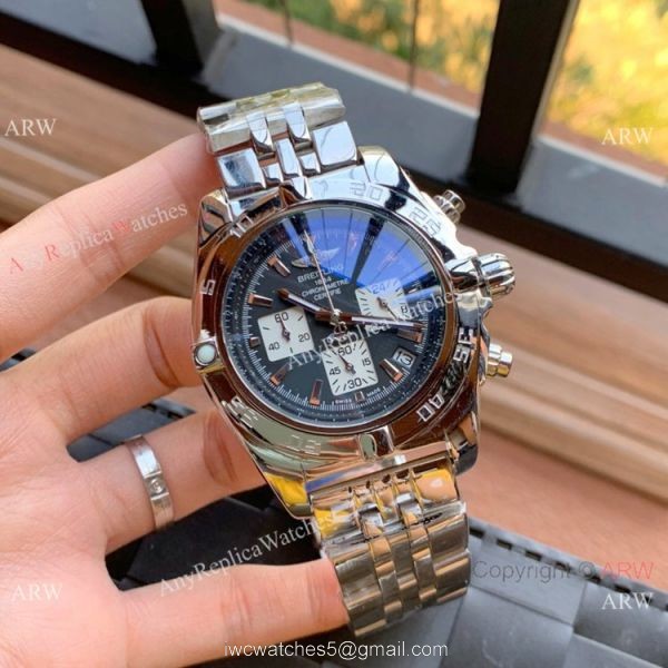 Best Quality Copy Breitling Chronomat 01 Watches Yellow Dial 43mm