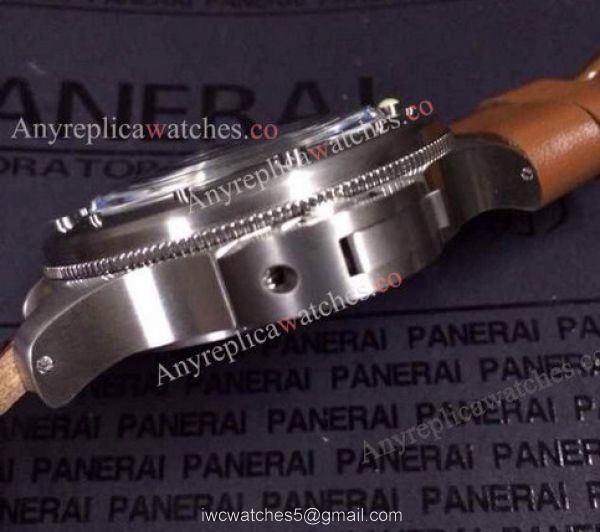 Radiomir Panerai Egiziano Replica Watch Brown Leather band 47mm
