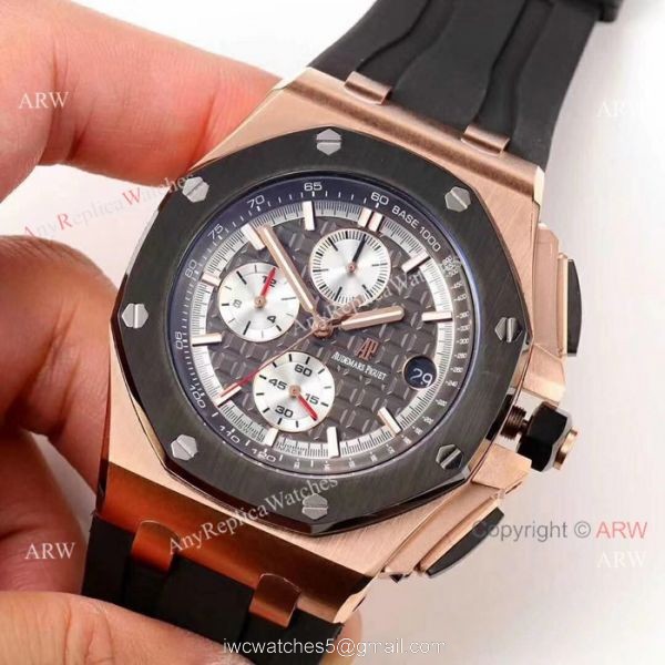 Japan Grade Audemars Piguet Royal Oak Offshore Replica watch Gray Structured Dial