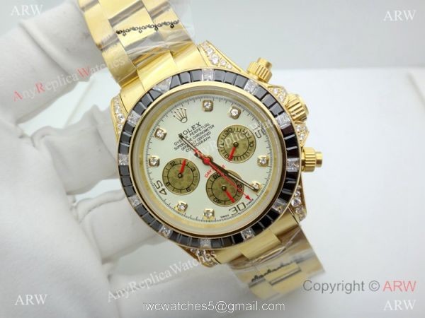Limited Edition Daytona Rolex Rainbow Replica Watch 42mm