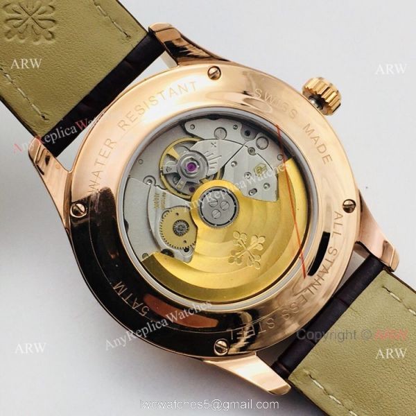 PPF Swiss Patek Philippe Annual Calendar Complications watch 41mm Size