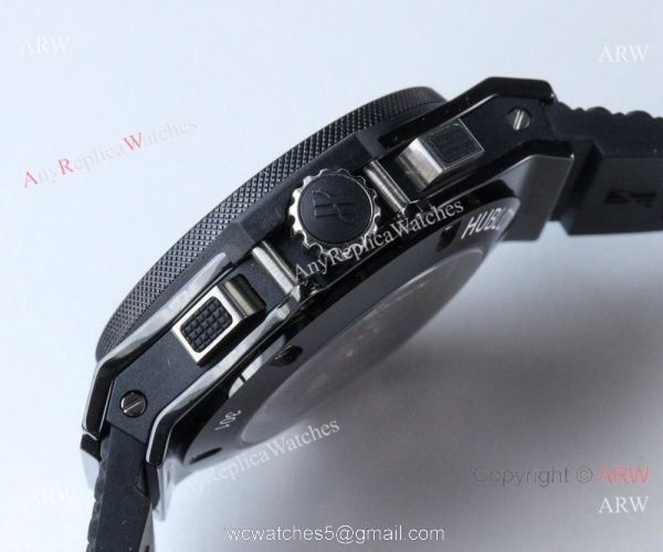 Swiss Grade Replica Hublot Big Bang V6 Chronograph Watch Black Case