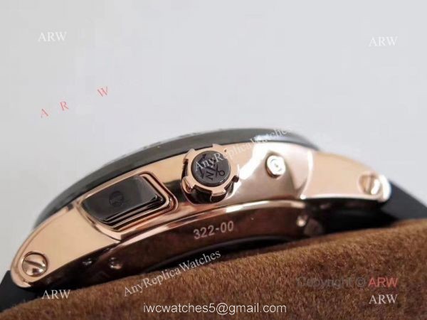 Swiss Grade Replica Ulysse Nardin El Toro Rose Gold Rubber Watch