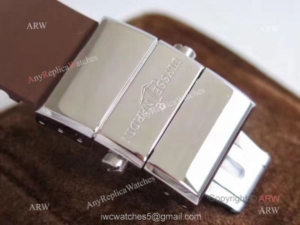 Swiss Grade Fake Ulysse Nardin El Toro SS Brown Dial Watch
