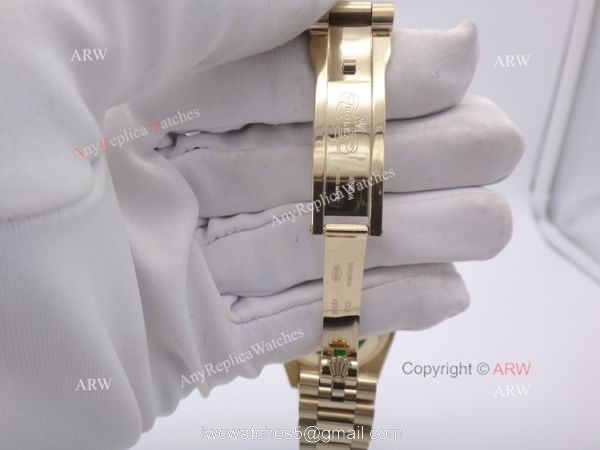 Rolex Yellow Gold President Band Day-Date Mens Copy Watch