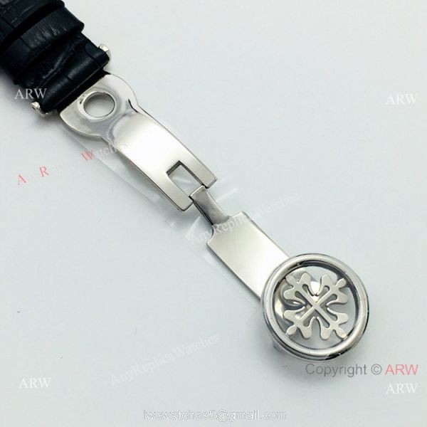 AAA Replica Patek Philippe Annual Calendar Blue Dial Men Watch Cal324