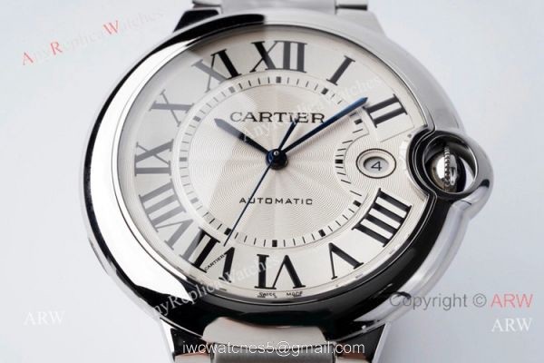 1-1 Best Edition AF Factory Ballon Bleu Cartier Copy Watch Stainless Steel 42mm