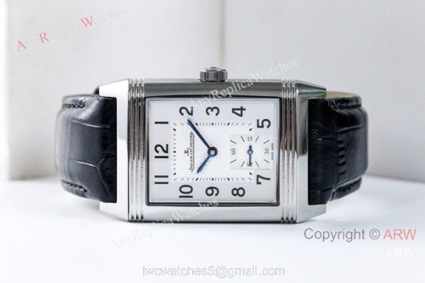 AN Factory Swiss Replica Jaeger-LeCoultre Reverso Duoface White Face Watches