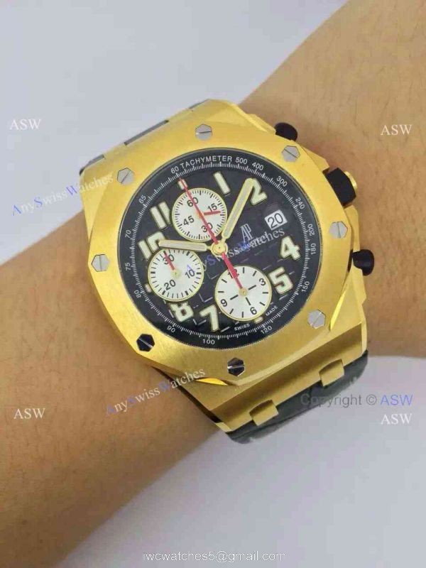 Swiss Audemars Piguet Royal Oak Offshore Monte Napoleone Gold Replica watch
