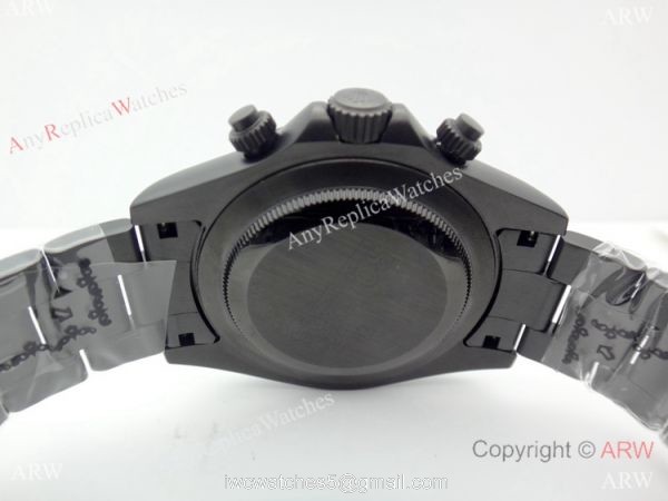 Newest Replica Rolex Daytona Automatic Watch w/ All Black Case