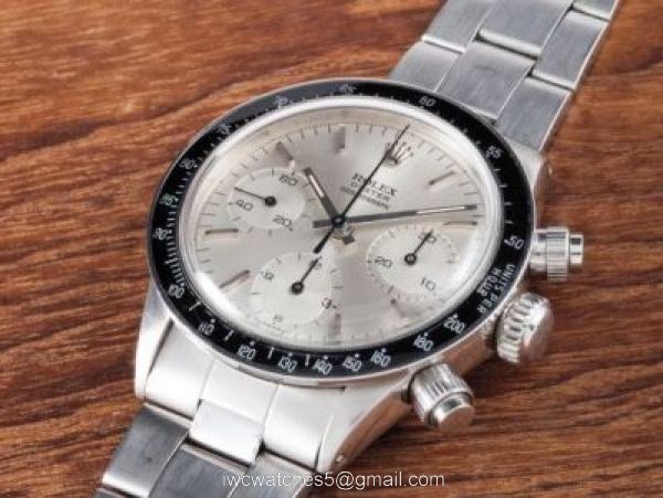 Replica Rolex Vintage Paul Newman Daytona 7750 Silver Dial Watch New Upgrade