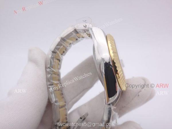 BLACK FRIDAY SALE Rolex Datejust 31mm Watch Diamond VI 2 Tone Olive Green Face Rolex