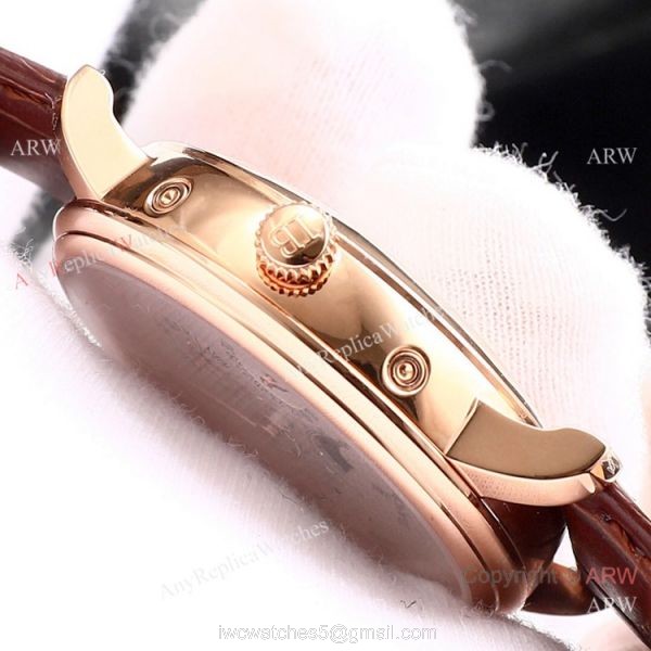 Swiss Replica Blancpain Villeret Perpetual Calendar Rose Gold Mens Watch ETA6654
