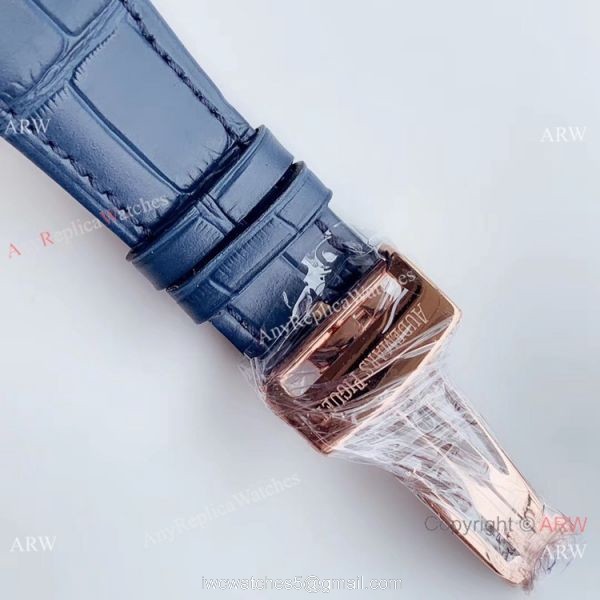 BF Factory Audemars Piguet Royal Oak 26331or Copy Watch Rose Gold Blue Face