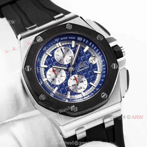 AUDEMARS PIGUET ROYAL OAK OFFSHORE SS BLUE FACE WATCH REPLICA