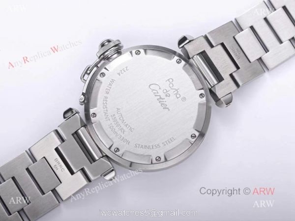 Faux Cartier Pasha 2020 Ladies Watches Cartier Pasha Automatic With Pink Dial