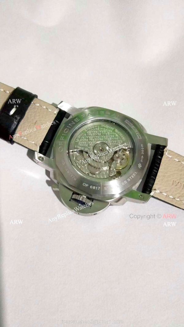 Copy AM365 Panerai Luminor Equation SS Orange Number Watch