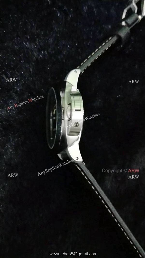 High Quality Copy Panerai Pam 531 Luminor GMT Watch Black Dial 44mm