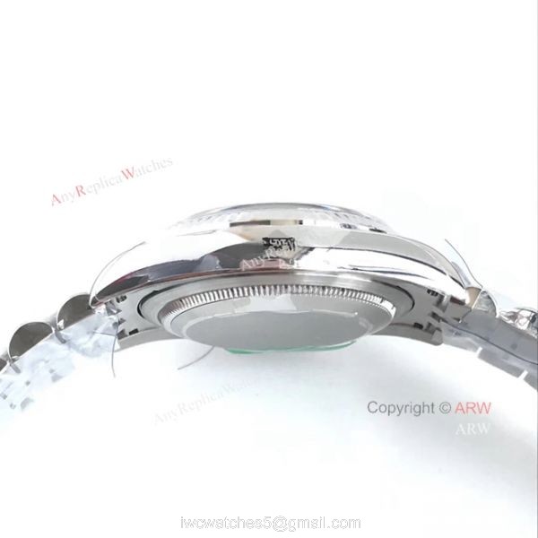AR Factory V2 Rolex Datejust 36 Black Roman Dial Jubilee Watch SWISS 3135 MOVEMENT
