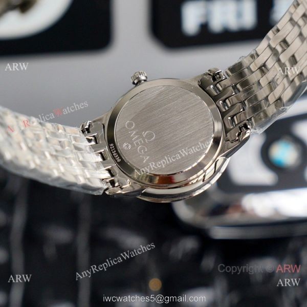 Swiss Quartz Omega Women De Ville Watches Stainless Steel
