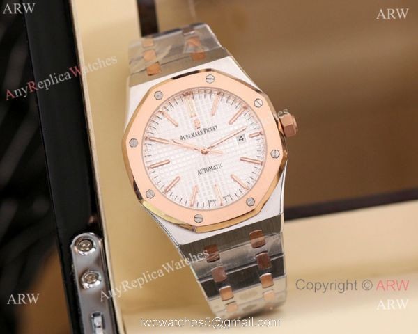 Solid Black Audemars Piguet Royal Oak Replica Watches 46mm