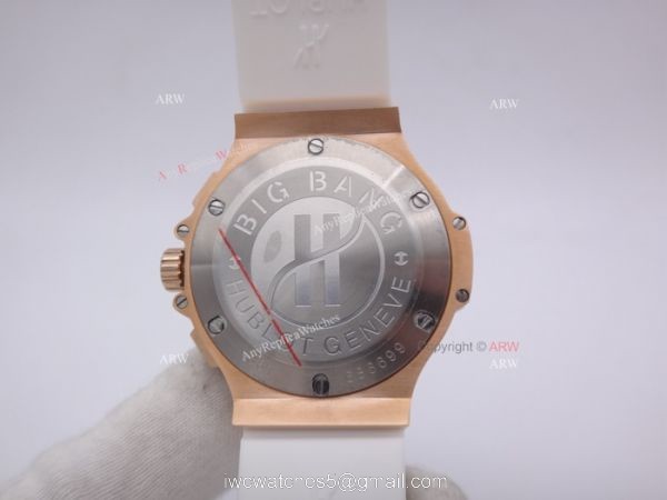 Hublot Geneve Big Bang Replica Watches w Diamond Bezel 41mm For Sale