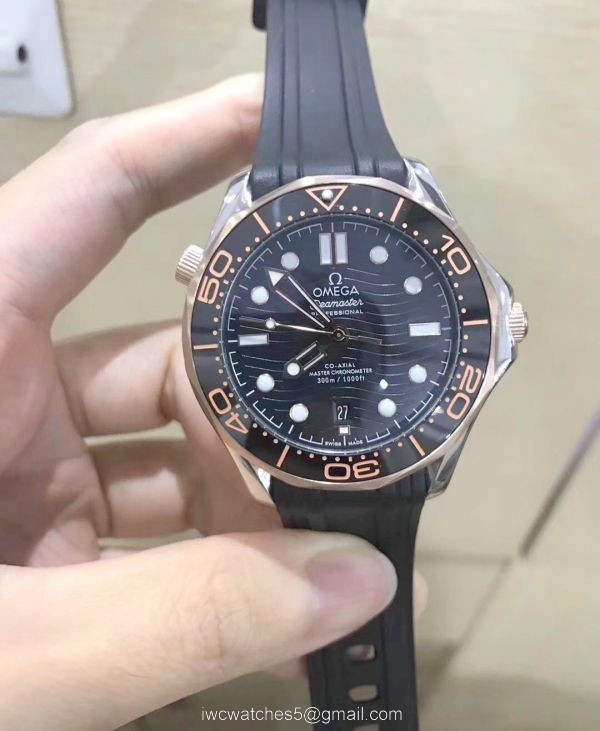 High Quality Replica Watches Omega Seamaster 300m 2018 New Automatic Watches New Wave Dials