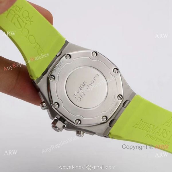 Audemars Piguet Knock off Watches / Women Size / Royal Oak offshore SS Green Dial