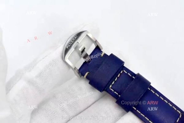 Swiss Replica Panerai Luminor GMT Limited Edition SS Blue Watch PAM 688