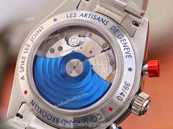 BP Factory Swiss 4130 Rolex Cool Hand Brooklyn Rolex Daytona Blue Dial Replica watch