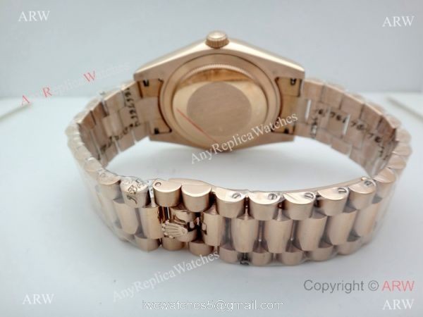 Replica Rolex Presidential Diamond Day-Date 40mm Watches Yellow Gold