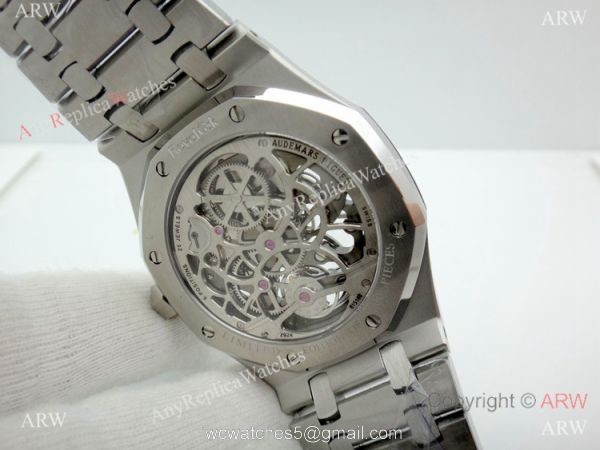 Audemars Piguet Royal Oak Extra-thin Openworked Swiss 2924 Watch 1:1 Replica