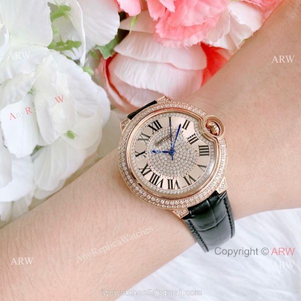 Best Replica Cartier Ballon Bleu De Quartz Watches Low Price