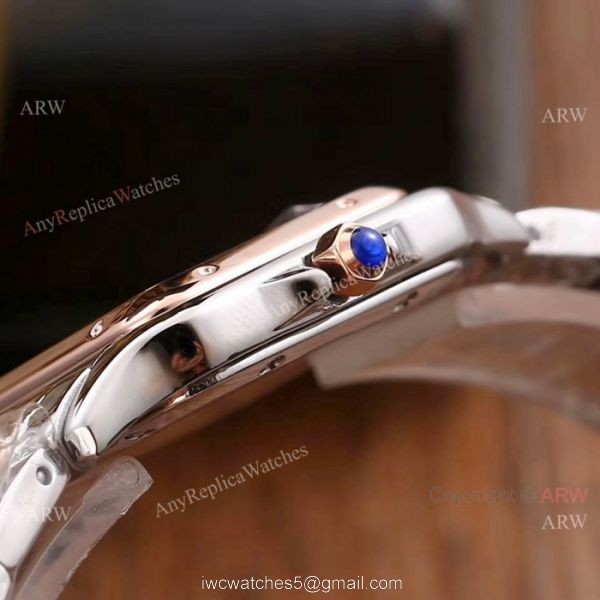 Fake Cartier Panthere Limited Edition Watches All Rose Gold Roman Dial