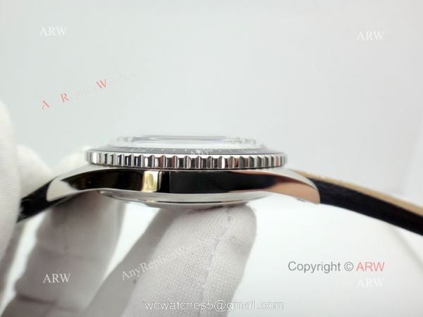 Swiss Grade Fake Oris 2836 Watch SS Dark Blue Dial Black Bezel