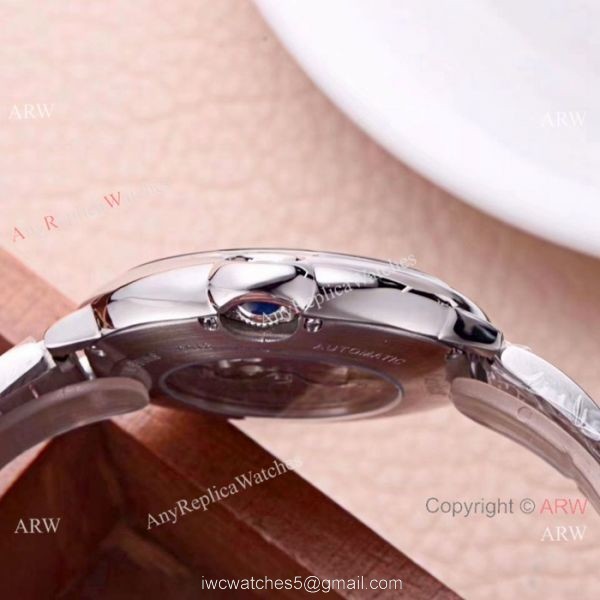 Best Quality Cartier Ballon Bleu De Moon Phase SS Automatic Replica Watch
