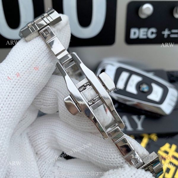 Clone Omega De Ville Stainless Steel Black 42MM Watches New