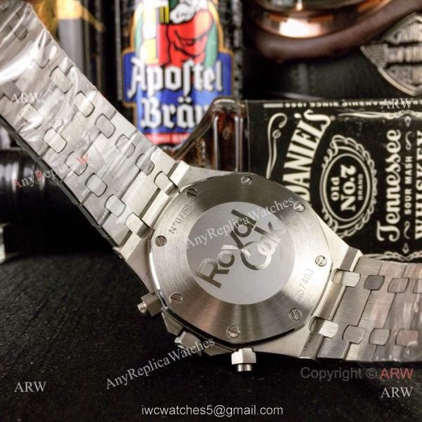 New Copy Audemars Piguet Royal Oak Tattoo Watch White Chronograph Face