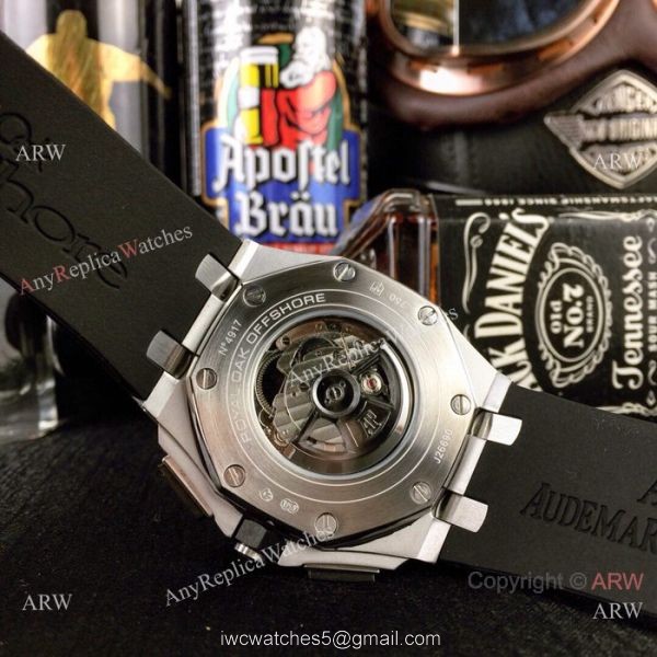 Fake Audemars Piguet Royal Oak Offshore Automatic watch SS White Dial