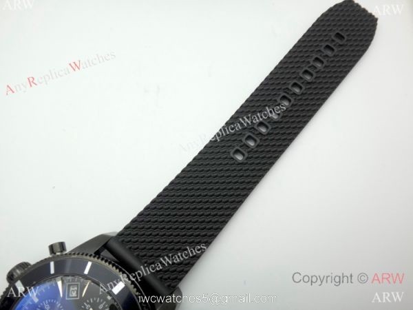 Solid Black Breitling Superocean Heritage II Replica Watches