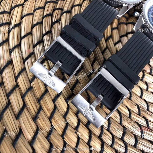 Breitling Navitimer Rubber Strap Edition Speciale Replica Watches White Face